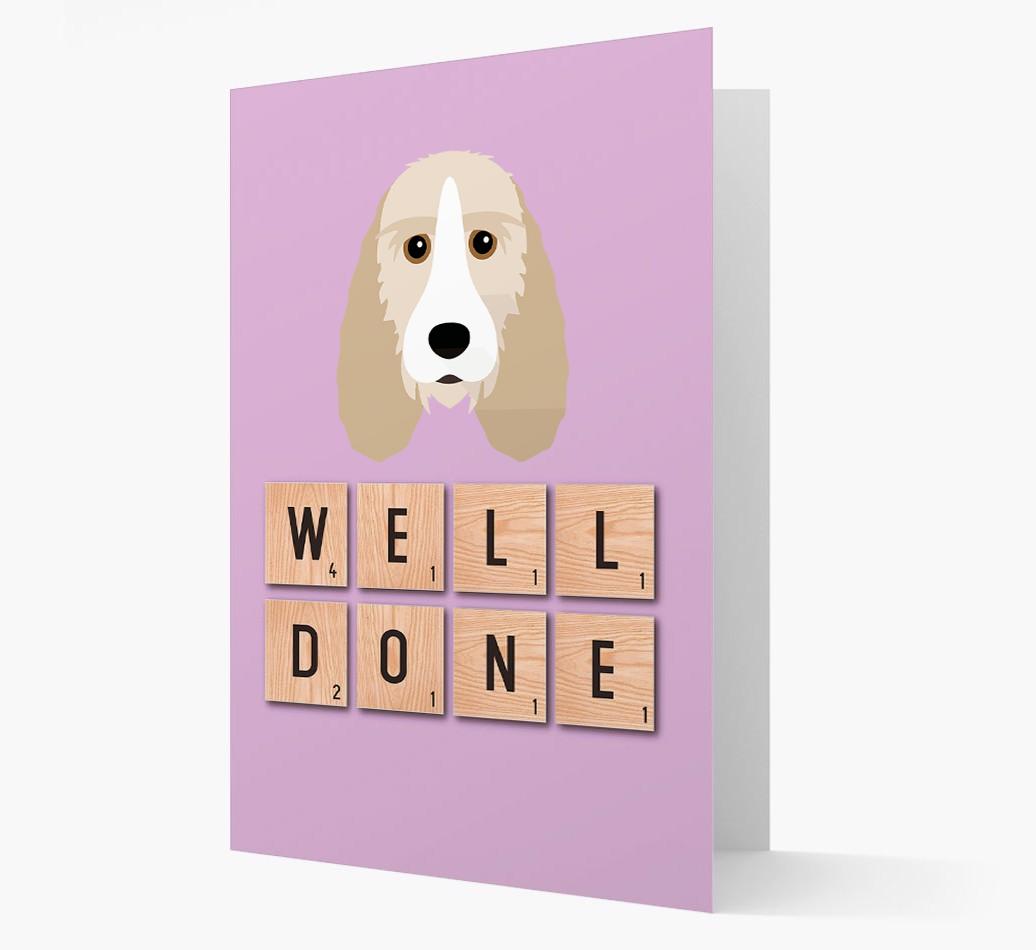 'Well Done' {breedFullName} Card