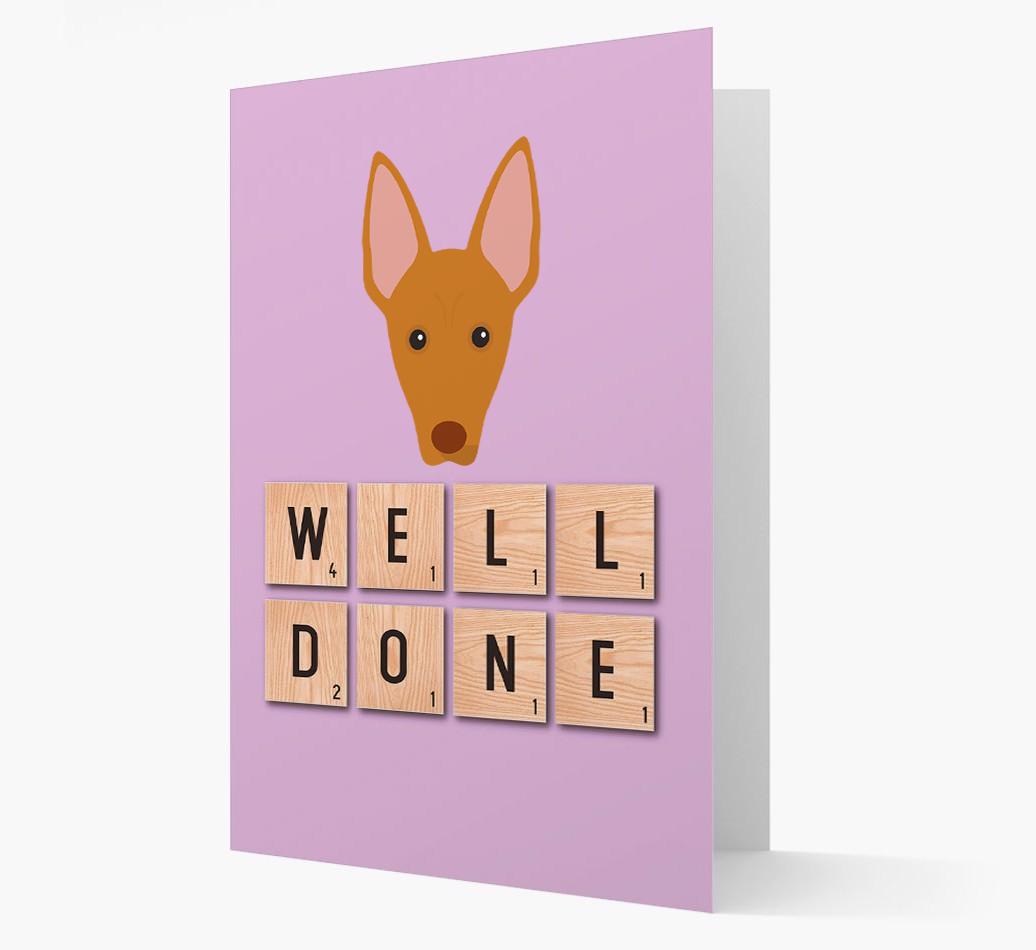 'Well Done' {breedFullName} Card