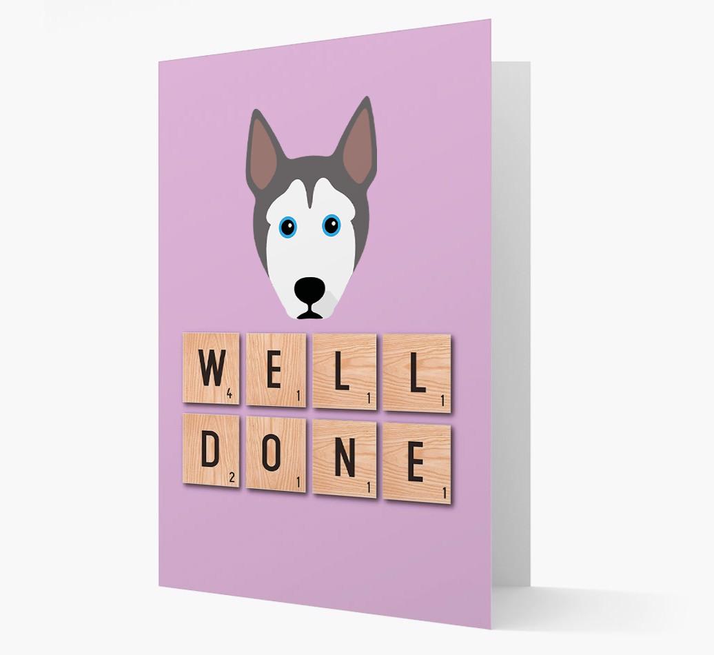 'Well Done' {breedFullName} Card
