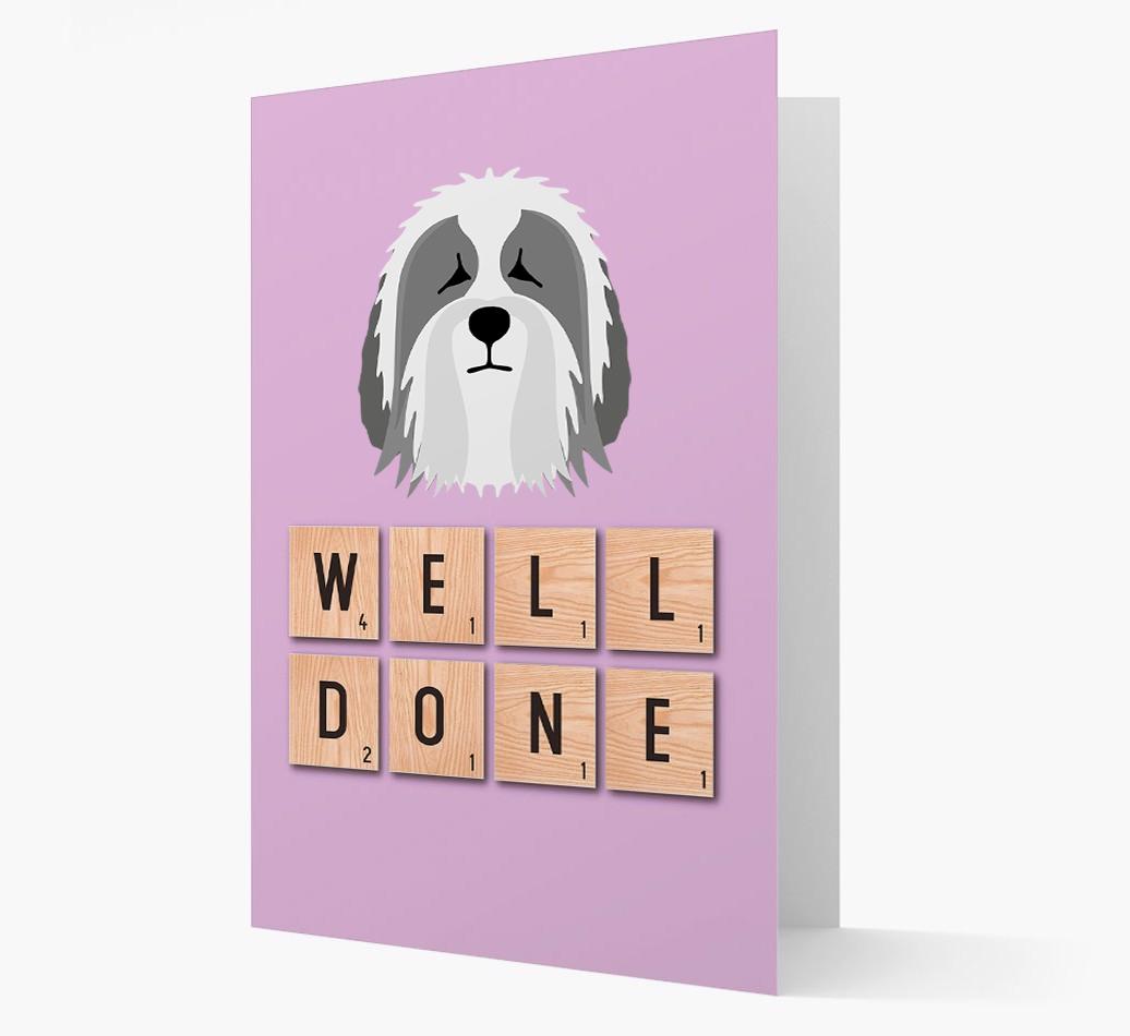 'Well Done' {breedFullName} Card