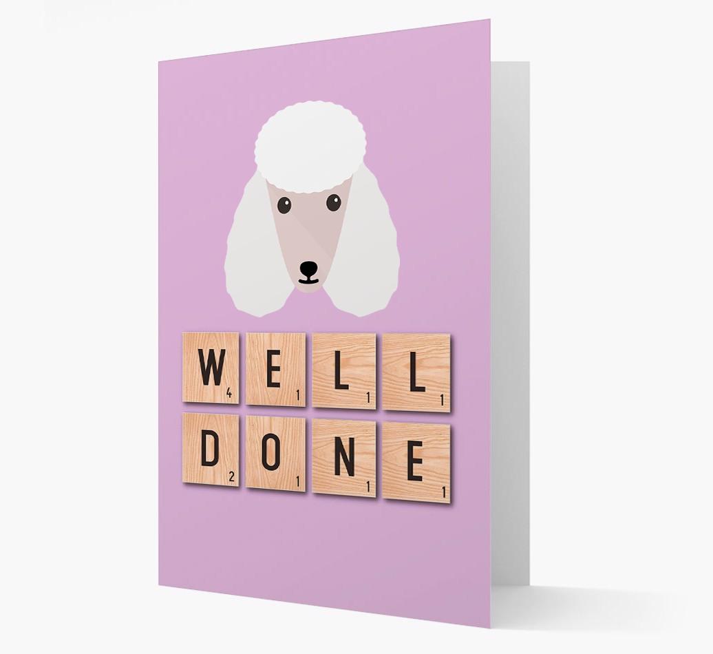 'Well Done' {breedFullName} Card