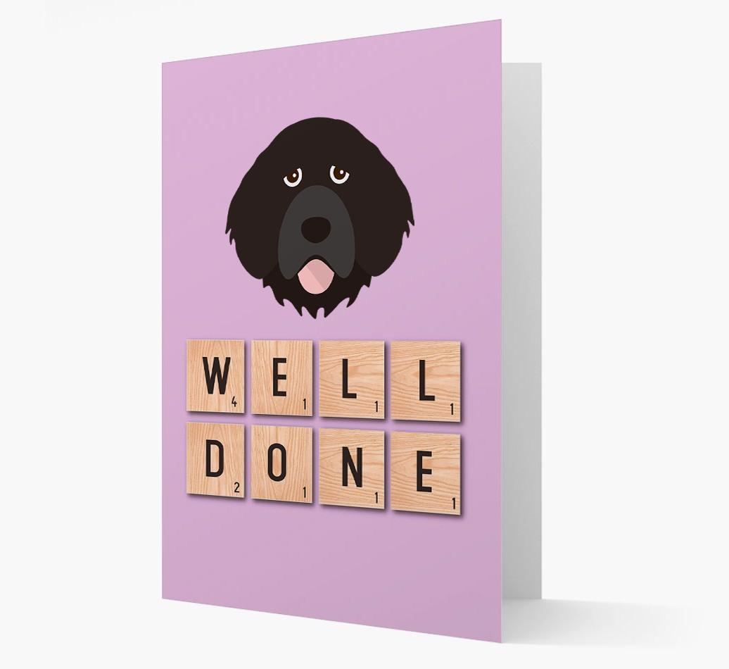 'Well Done' {breedFullName} Card