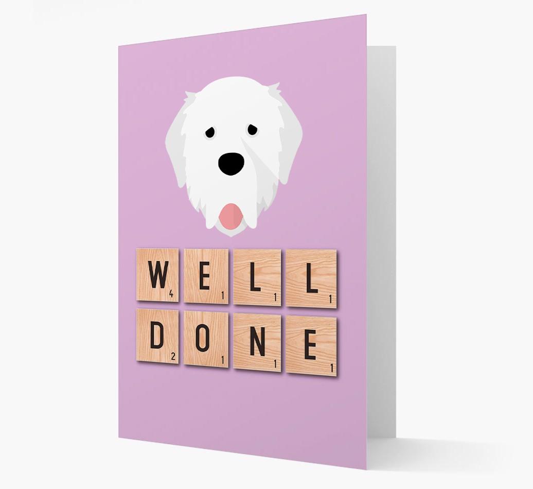 'Well Done' {breedFullName} Card