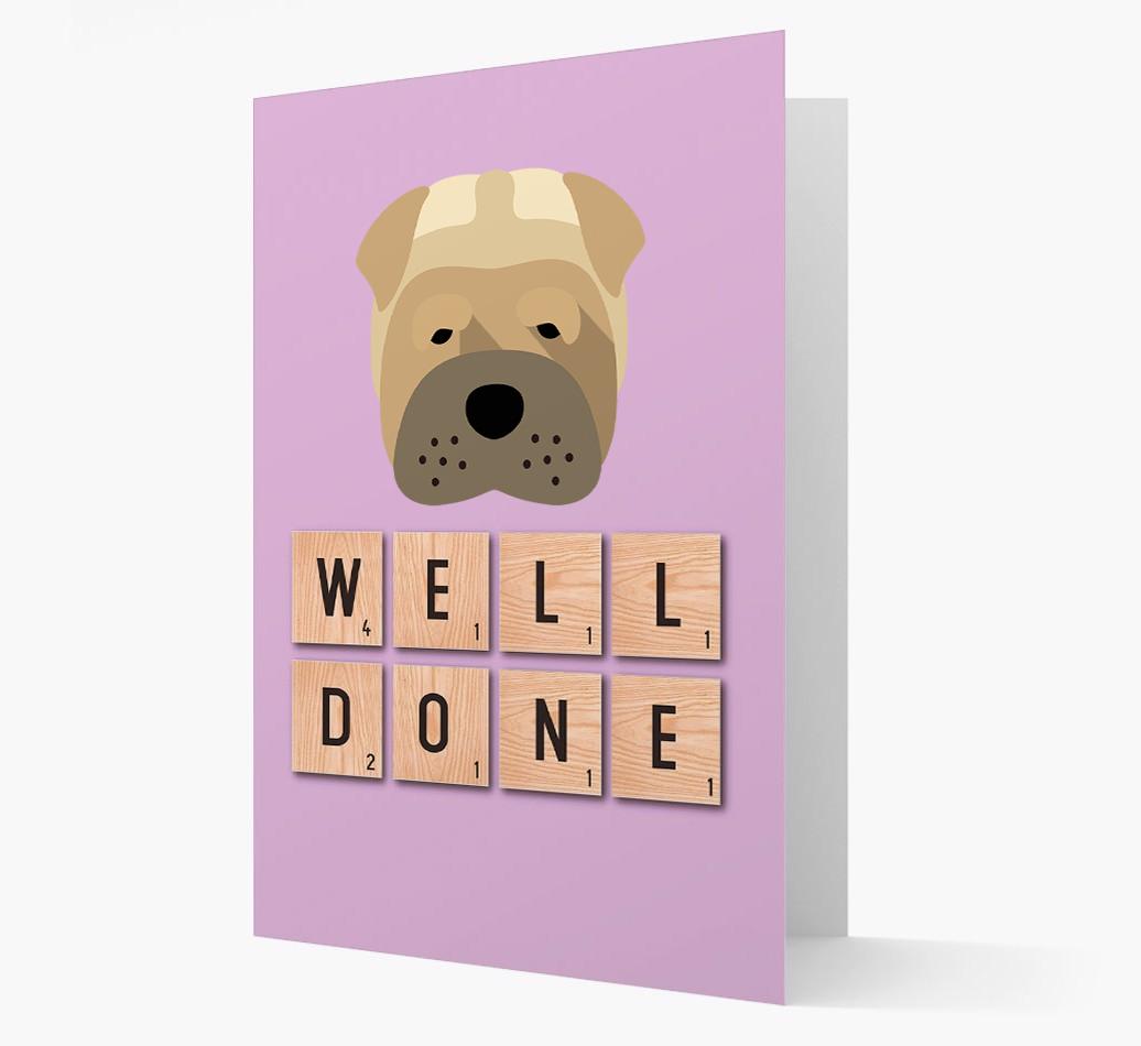 'Well Done' {breedFullName} Card