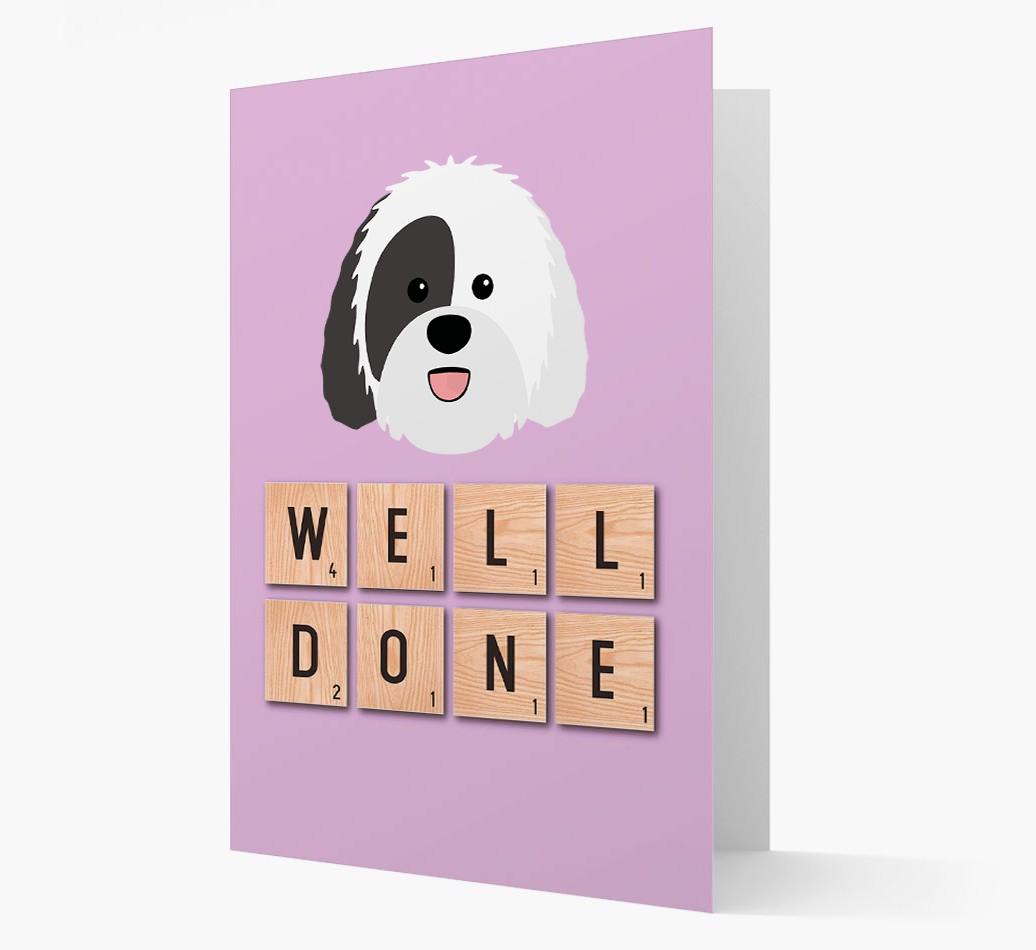 'Well Done' {breedFullName} Card