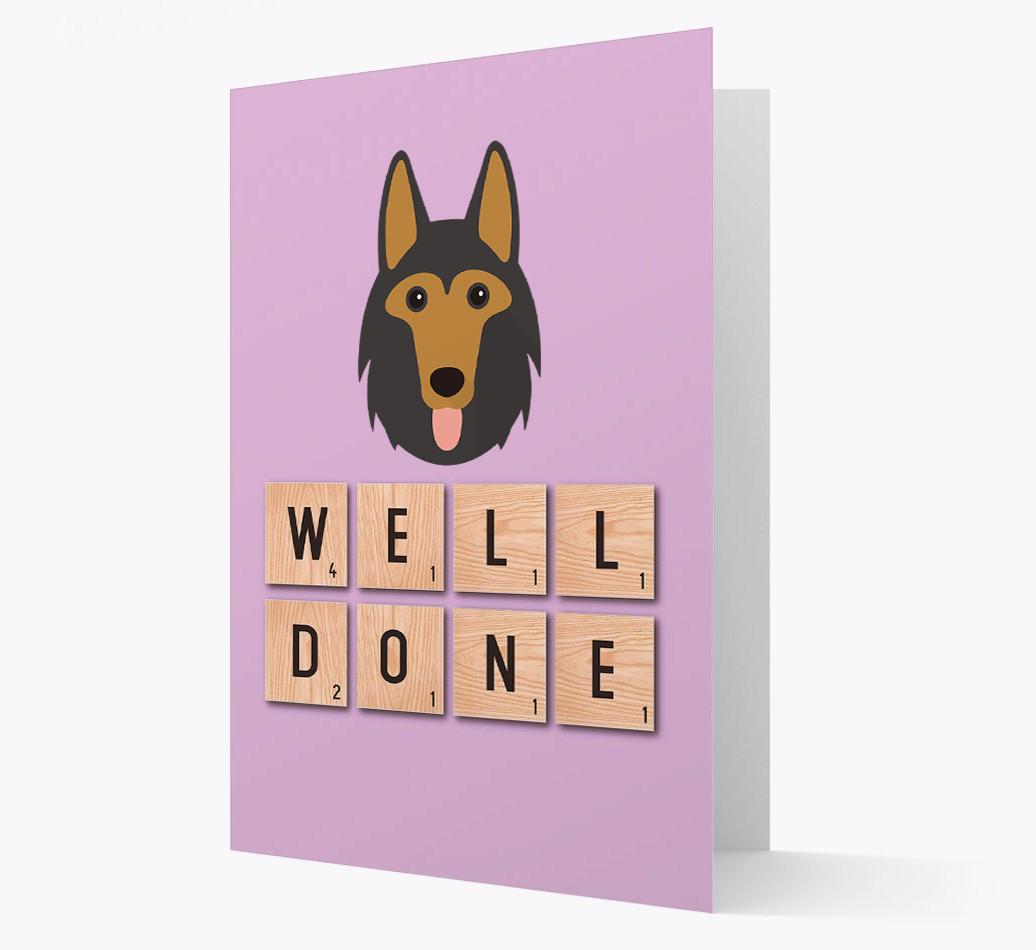 'Well Done' {breedFullName} Card