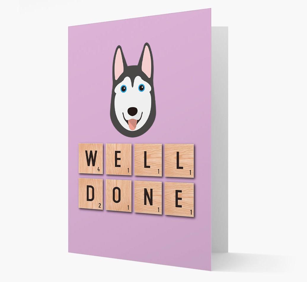 'Well Done' {breedFullName} Card