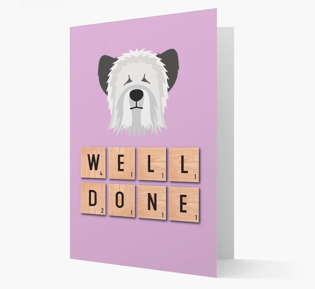 'Well Done' {breedFullName} Card