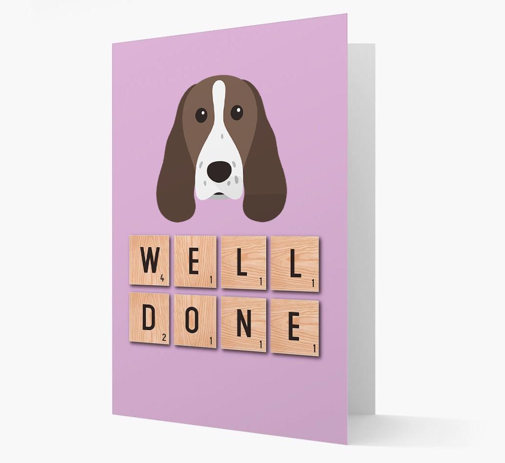 'Well Done' {breedFullName} Card