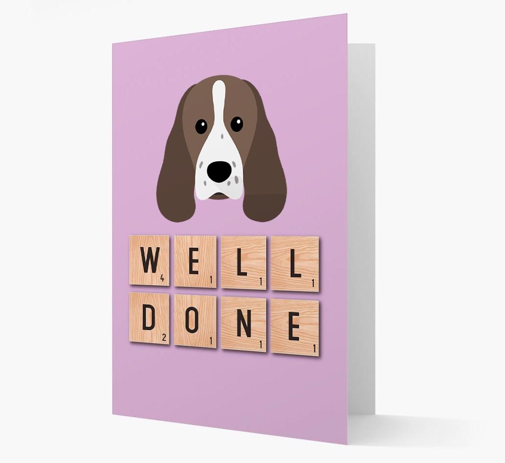 'Well Done' {breedFullName} Card