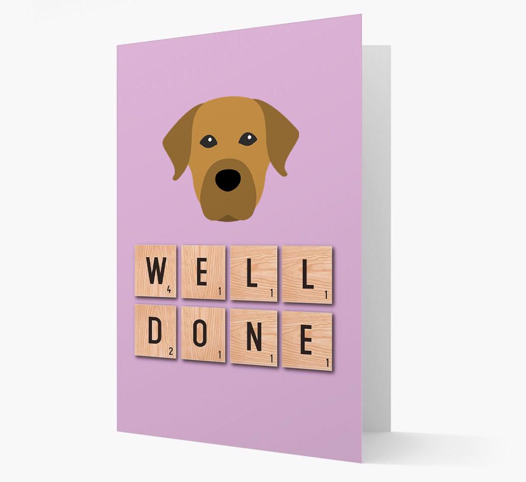 'Well Done' {breedFullName} Card