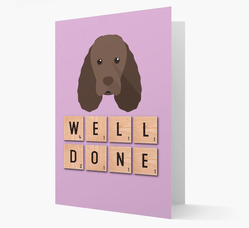'Well Done' {breedFullName} Card