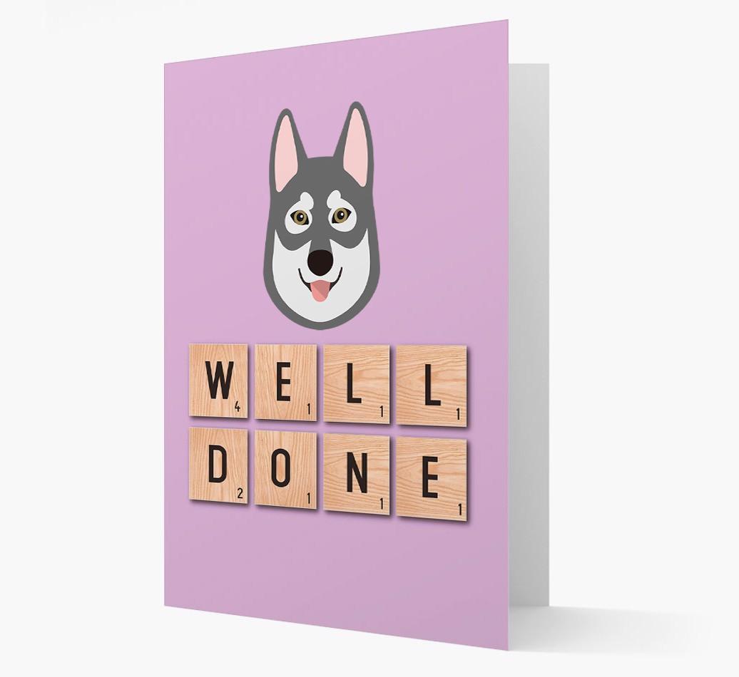 'Well Done' {breedFullName} Card