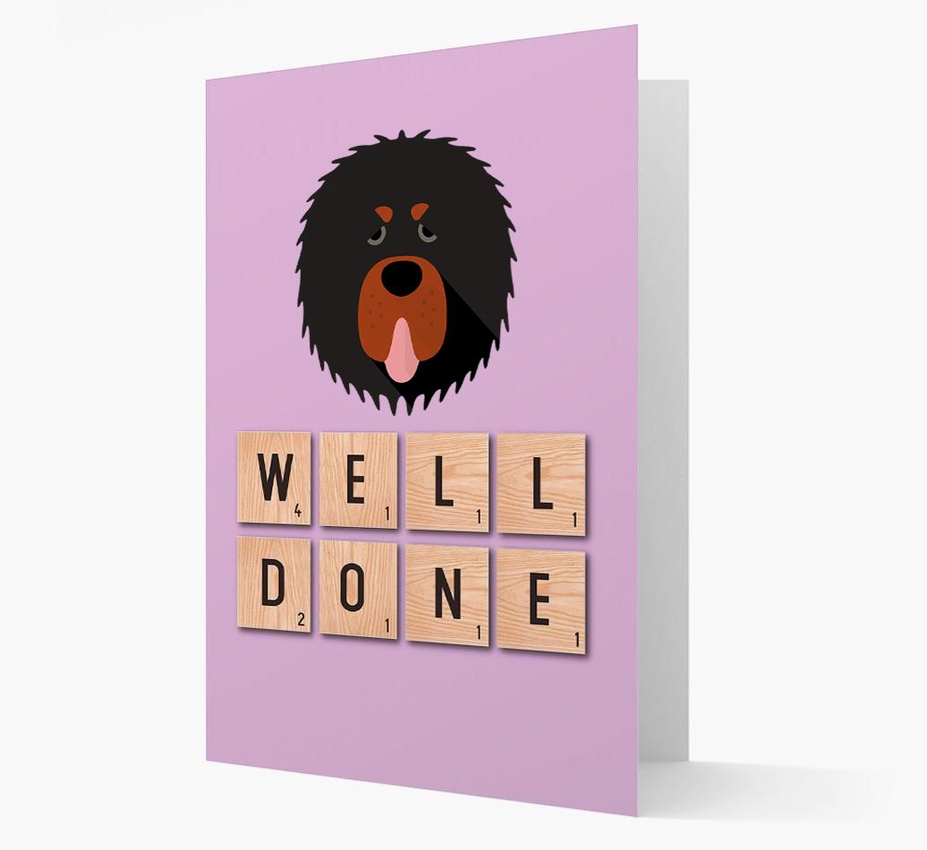 'Well Done' {breedFullName} Card
