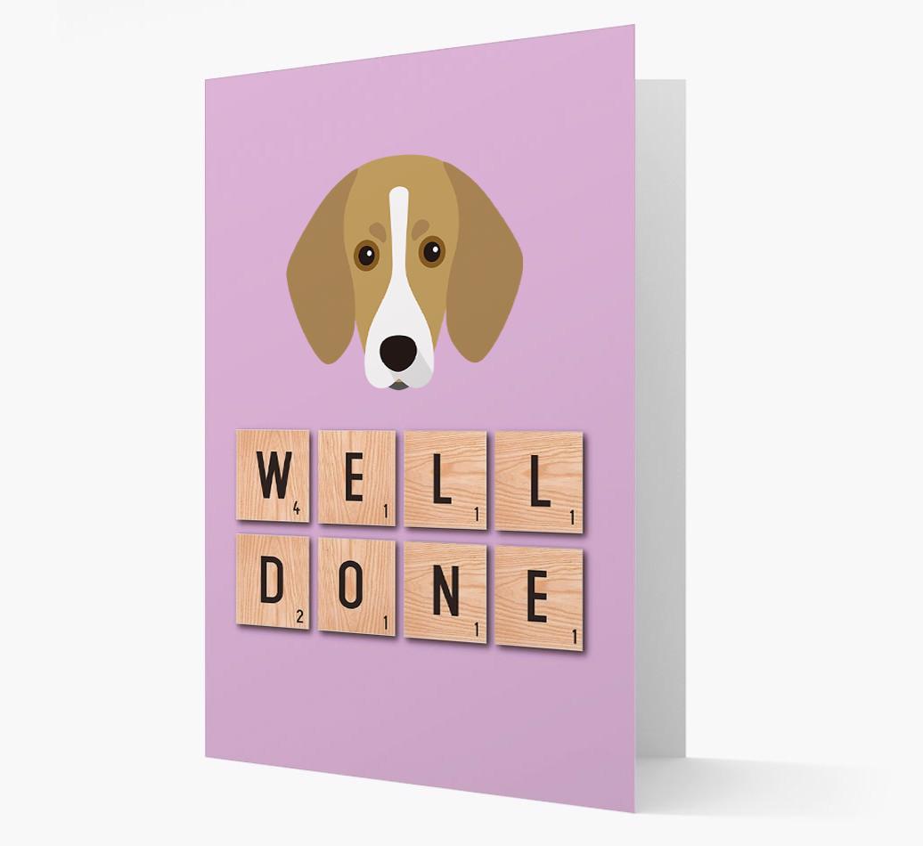 'Well Done' {breedFullName} Card