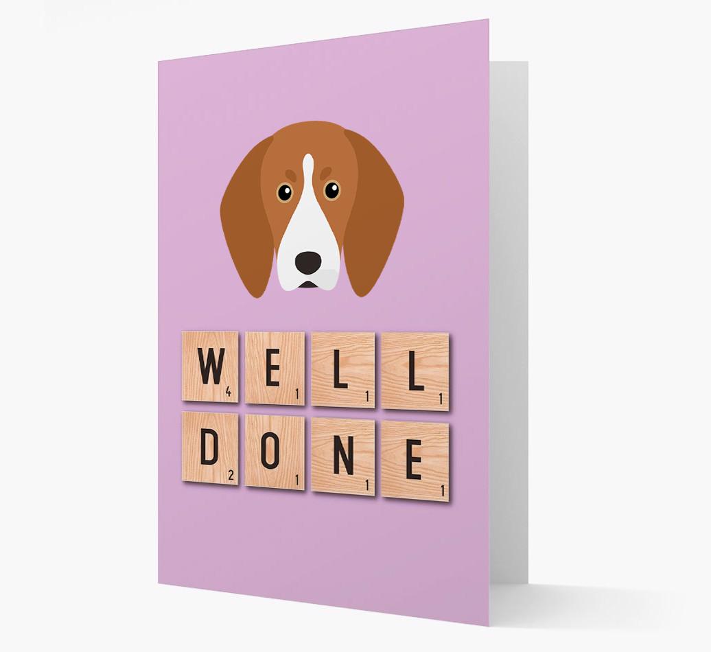 'Well Done' {breedFullName} Card