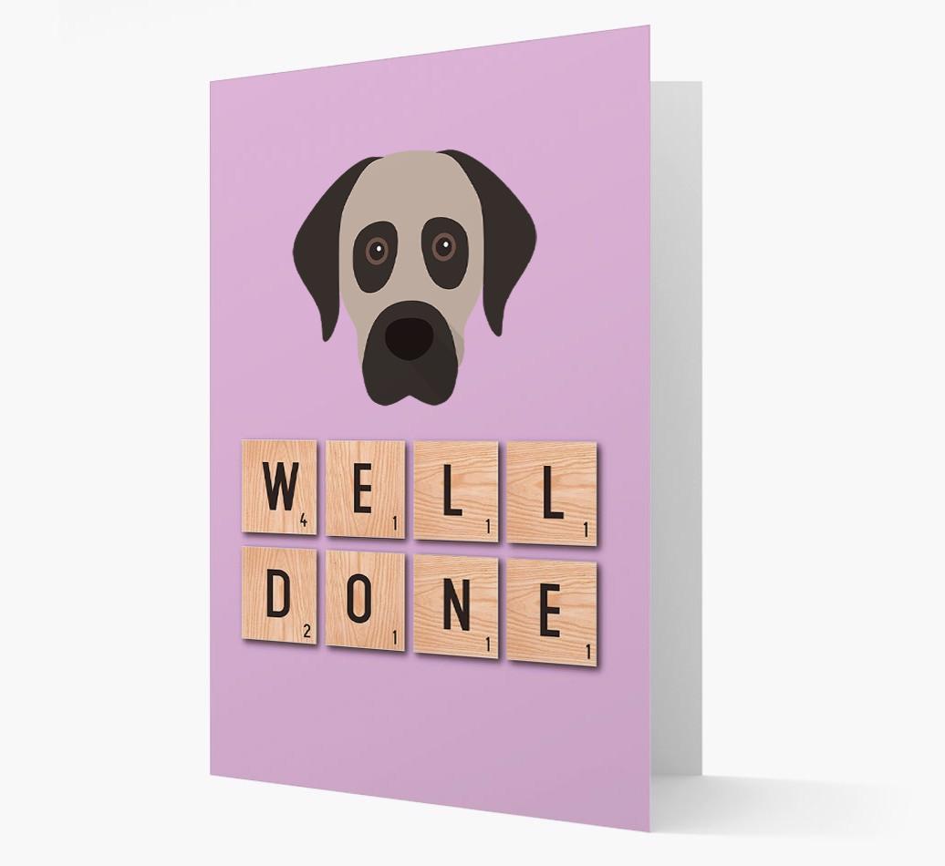 'Well Done' {breedFullName} Card