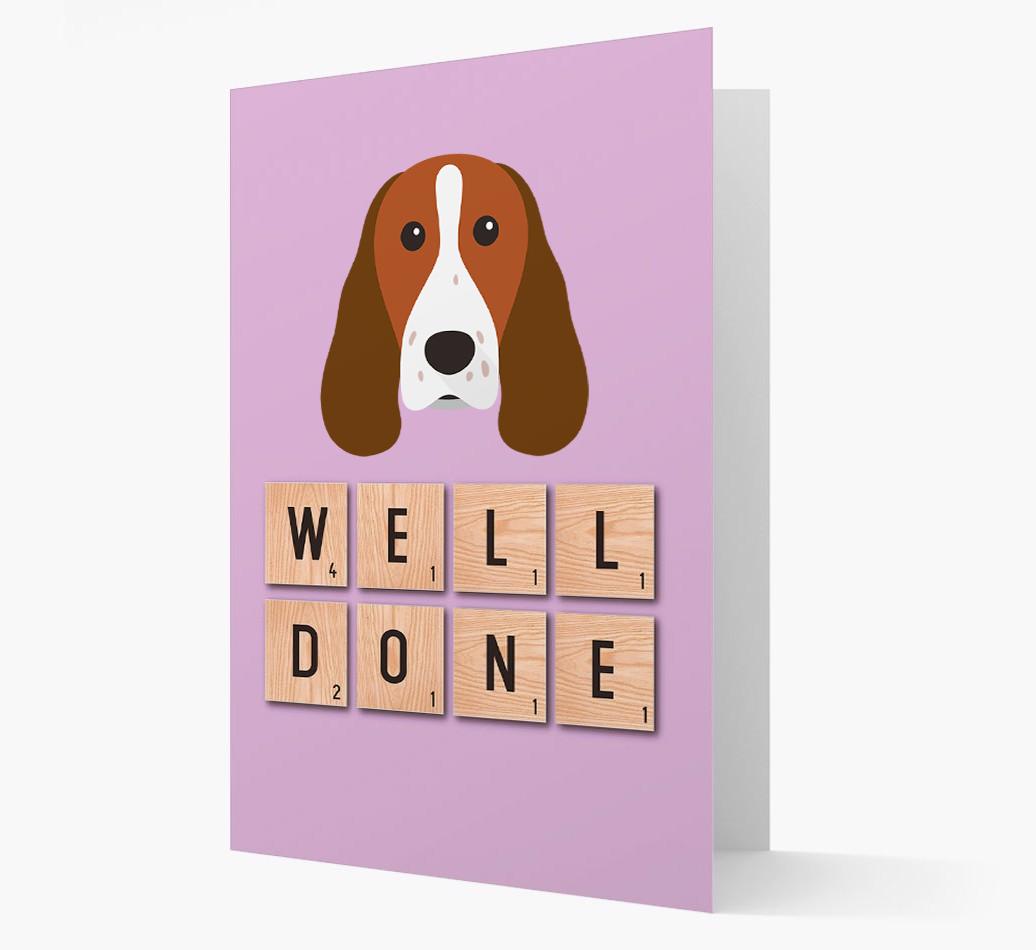 'Well Done' {breedFullName} Card