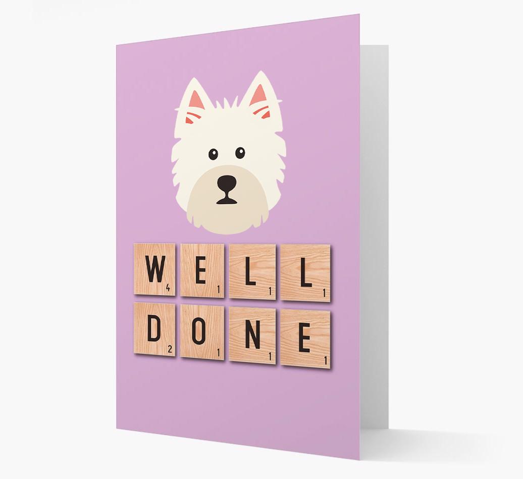 'Well Done' {breedFullName} Card