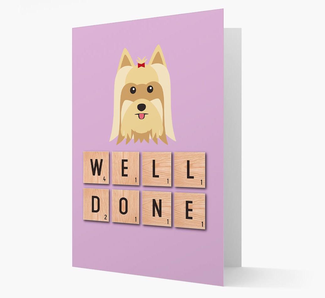 'Well Done' {breedFullName} Card