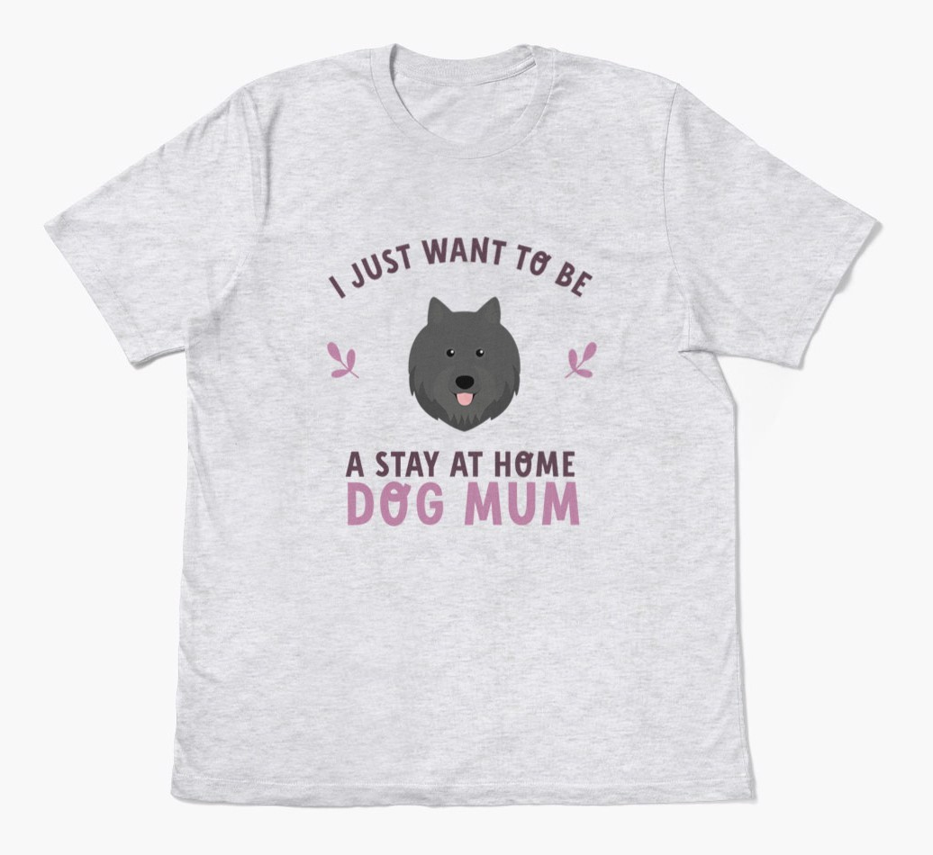 Stay at Home Dog Mum: Personalised {breedFullName} T-Shirt