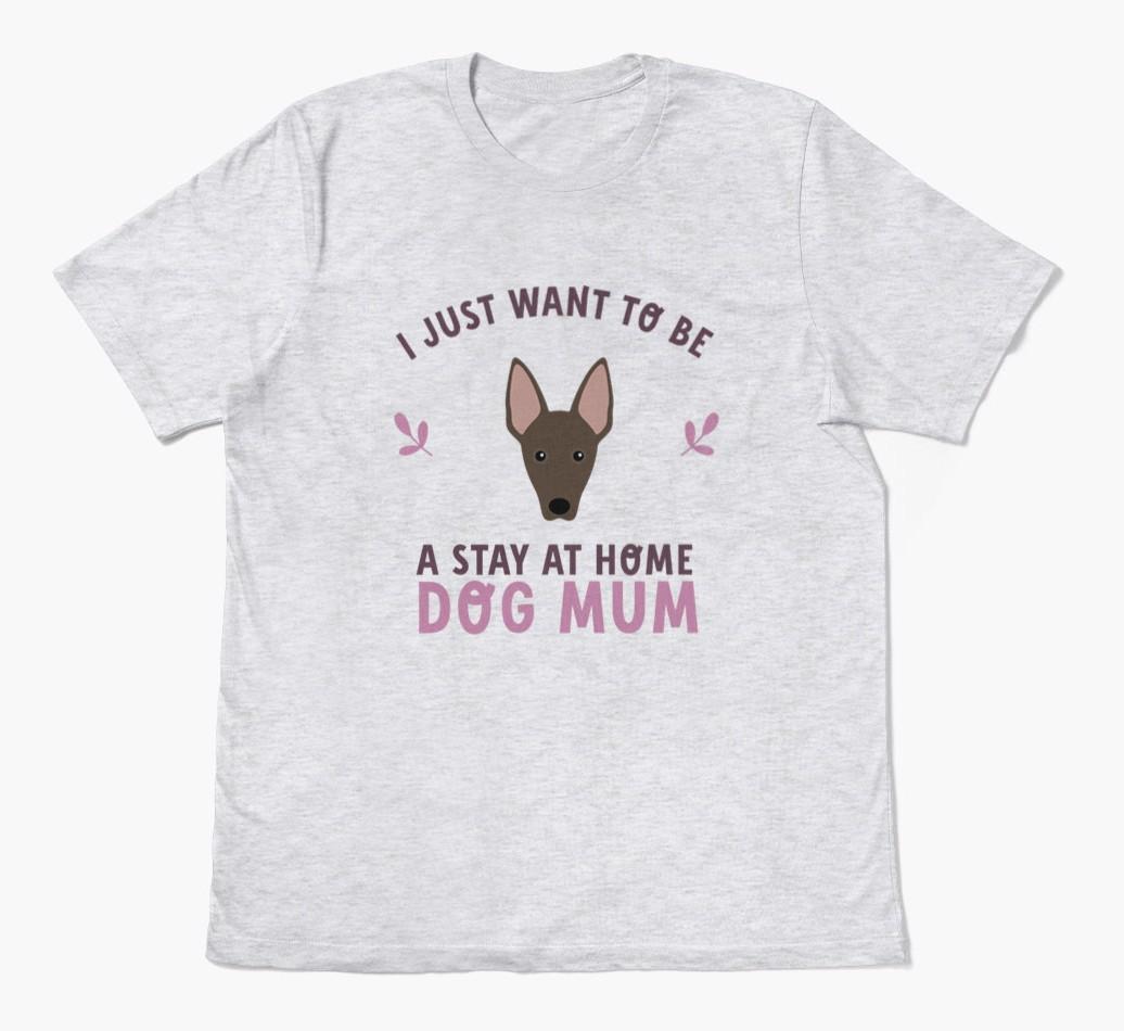 Stay at Home Dog Mum: Personalised {breedFullName} T-Shirt