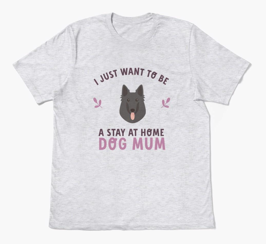Stay at Home Dog Mum: Personalised {breedFullName} T-Shirt