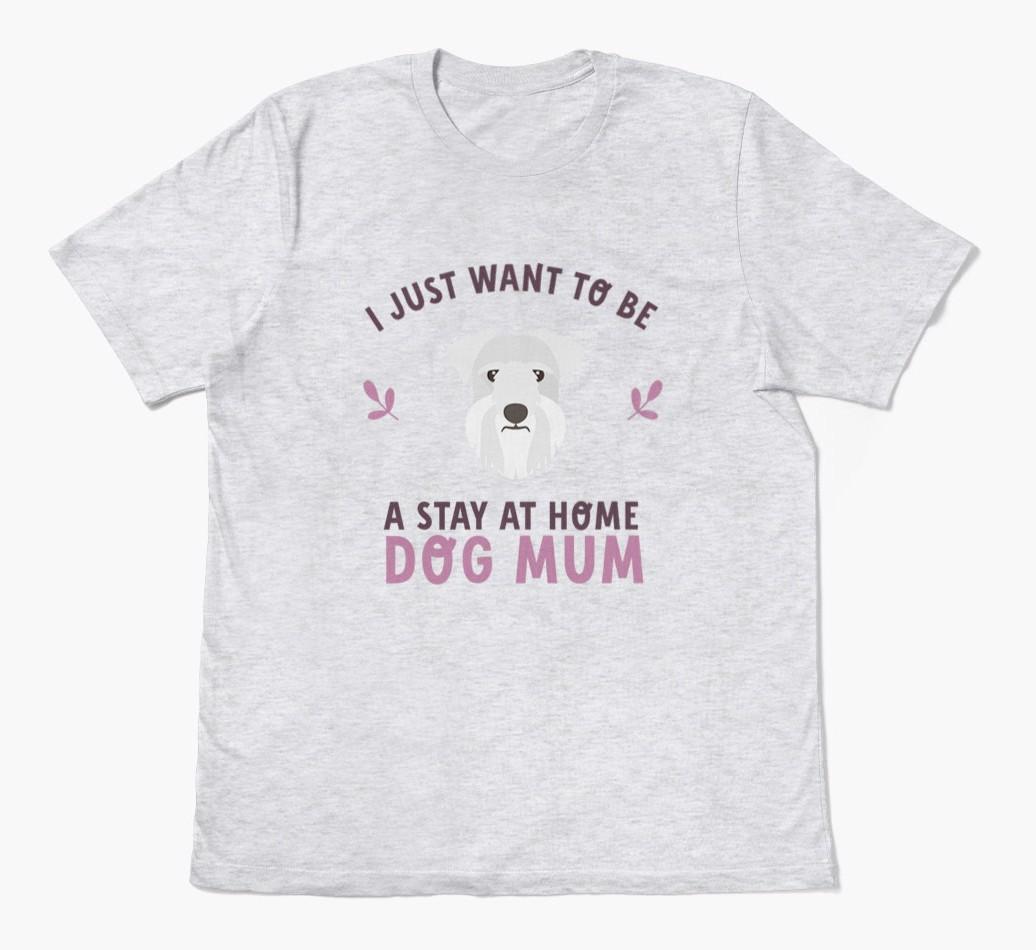Stay at Home Dog Mum: Personalised {breedFullName} T-Shirt