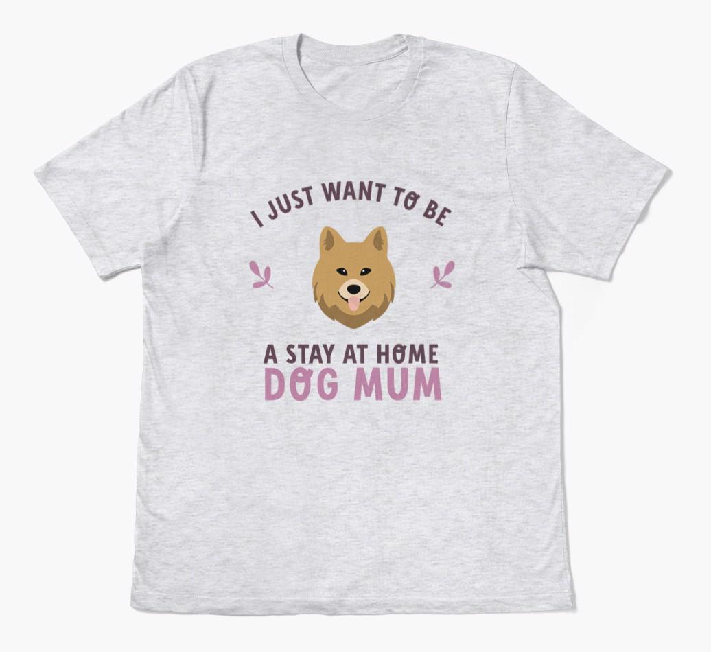 Stay at Home Dog Mum: Personalised {breedFullName} T-Shirt