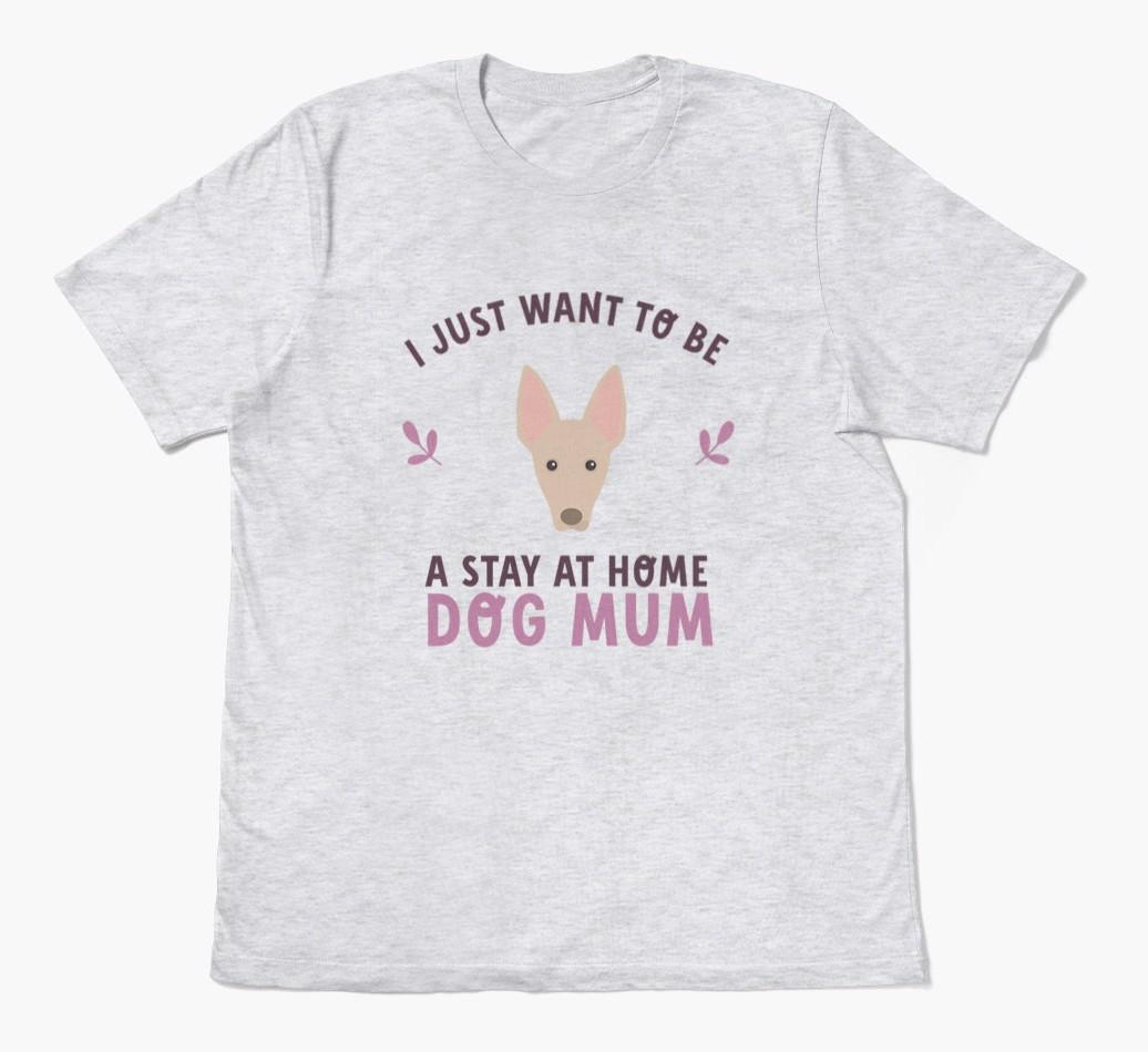 Stay at Home Dog Mum: Personalised {breedFullName} T-Shirt