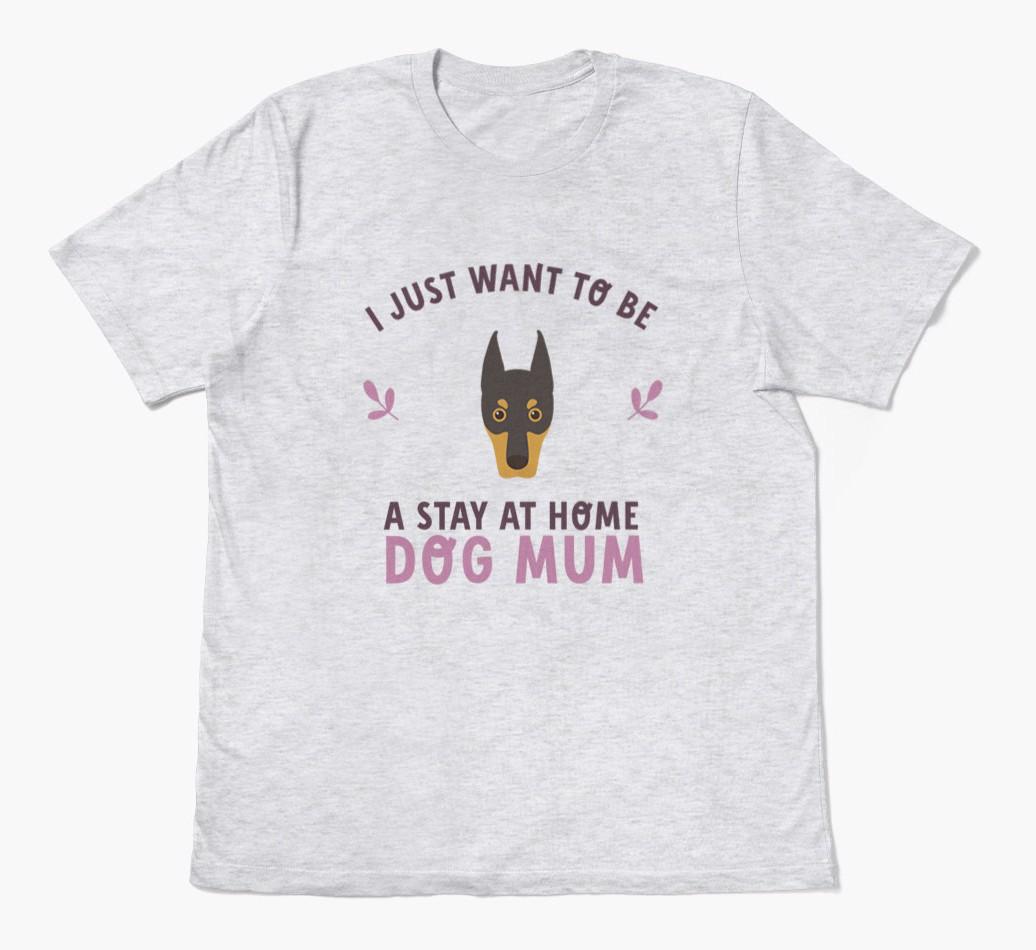 Stay at Home Dog Mum: Personalised {breedFullName} T-Shirt