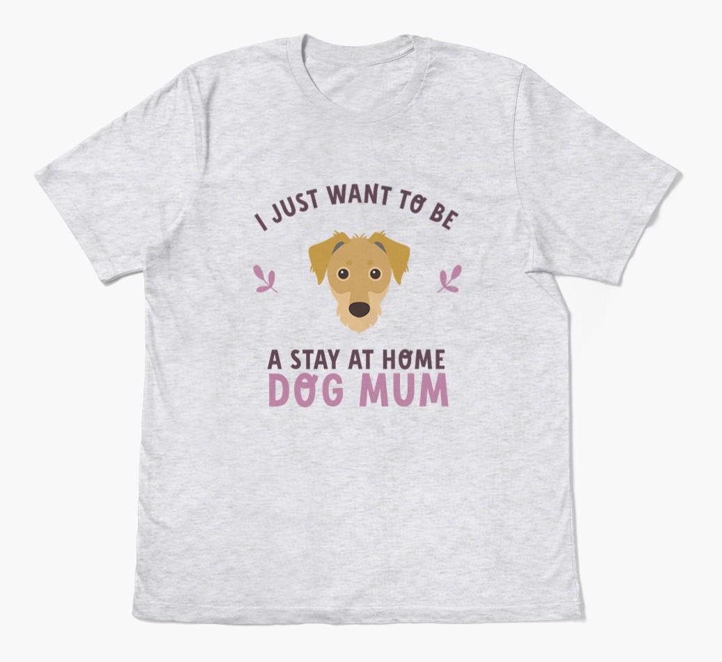 Stay at Home Dog Mum: Personalised {breedFullName} T-Shirt