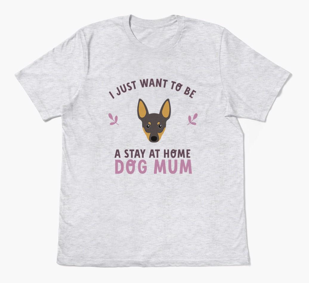 Stay at Home Dog Mum: Personalised {breedFullName} T-Shirt