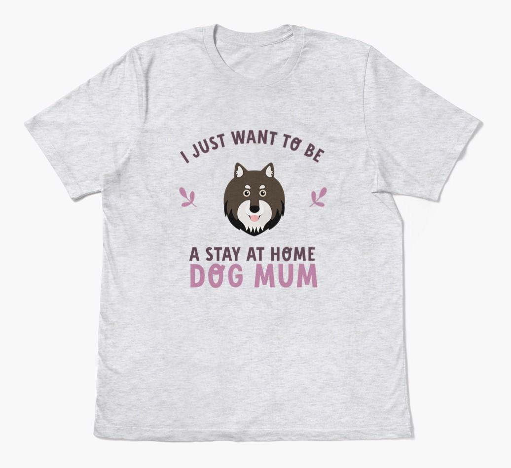 Stay at Home Dog Mum: Personalised {breedFullName} T-Shirt