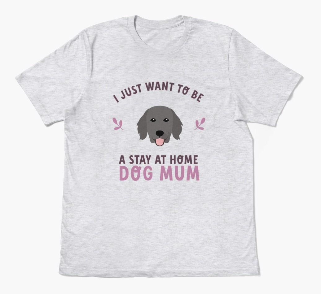 Stay at Home Dog Mum: Personalised {breedFullName} T-Shirt