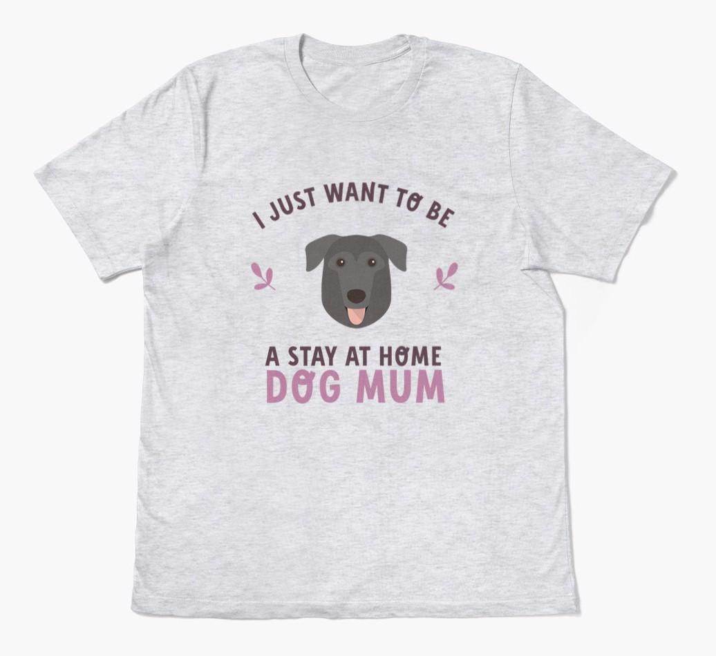 Stay at Home Dog Mum: Personalised {breedFullName} T-Shirt