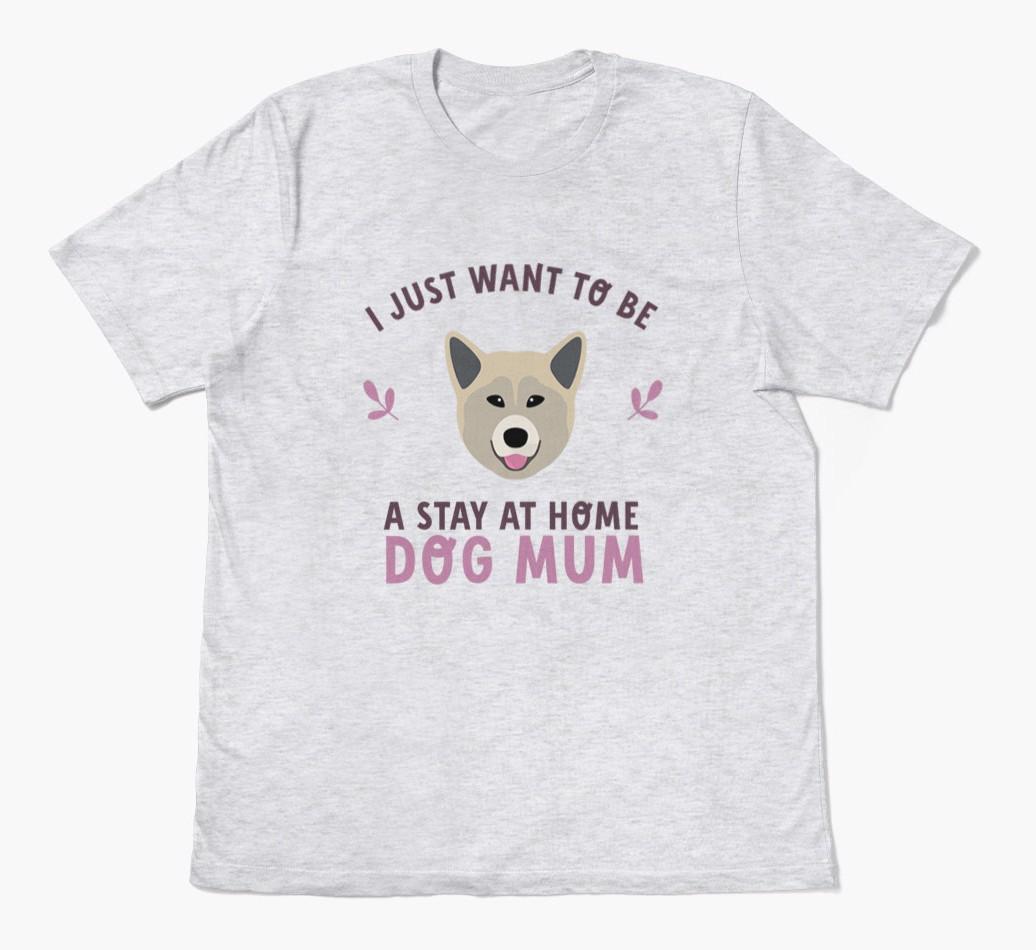 Stay at Home Dog Mum: Personalised {breedFullName} T-Shirt