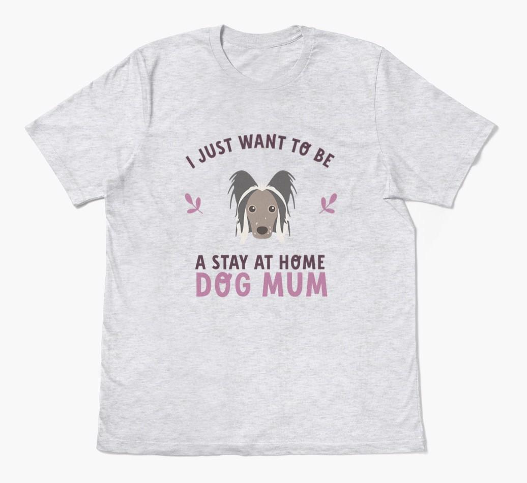 Stay at Home Dog Mum: Personalised {breedFullName} T-Shirt