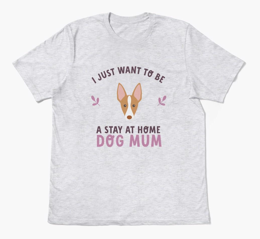Stay at Home Dog Mum: Personalised {breedFullName} T-Shirt