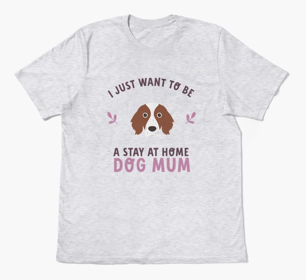 Stay at Home Dog Mum: Personalised {breedFullName} T-Shirt