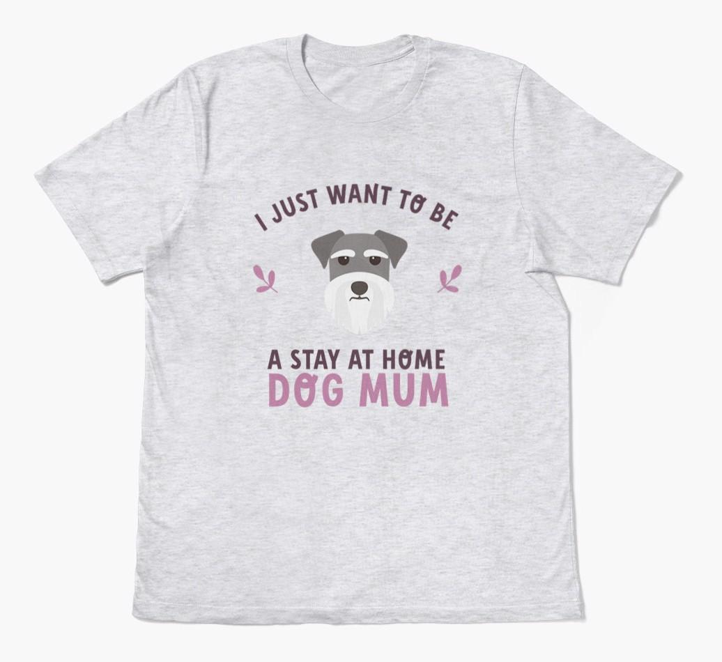 Stay at Home Dog Mum: Personalised {breedFullName} T-Shirt