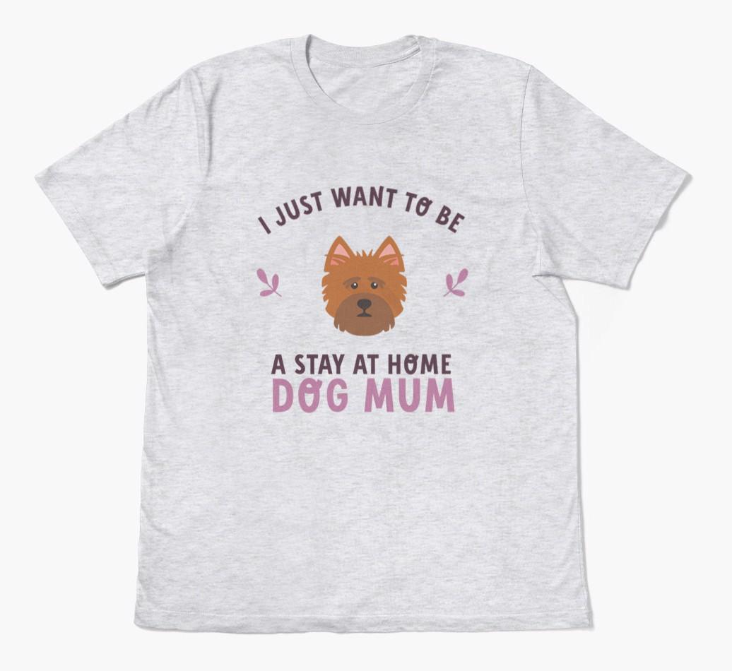 Stay at Home Dog Mum: Personalised {breedFullName} T-Shirt