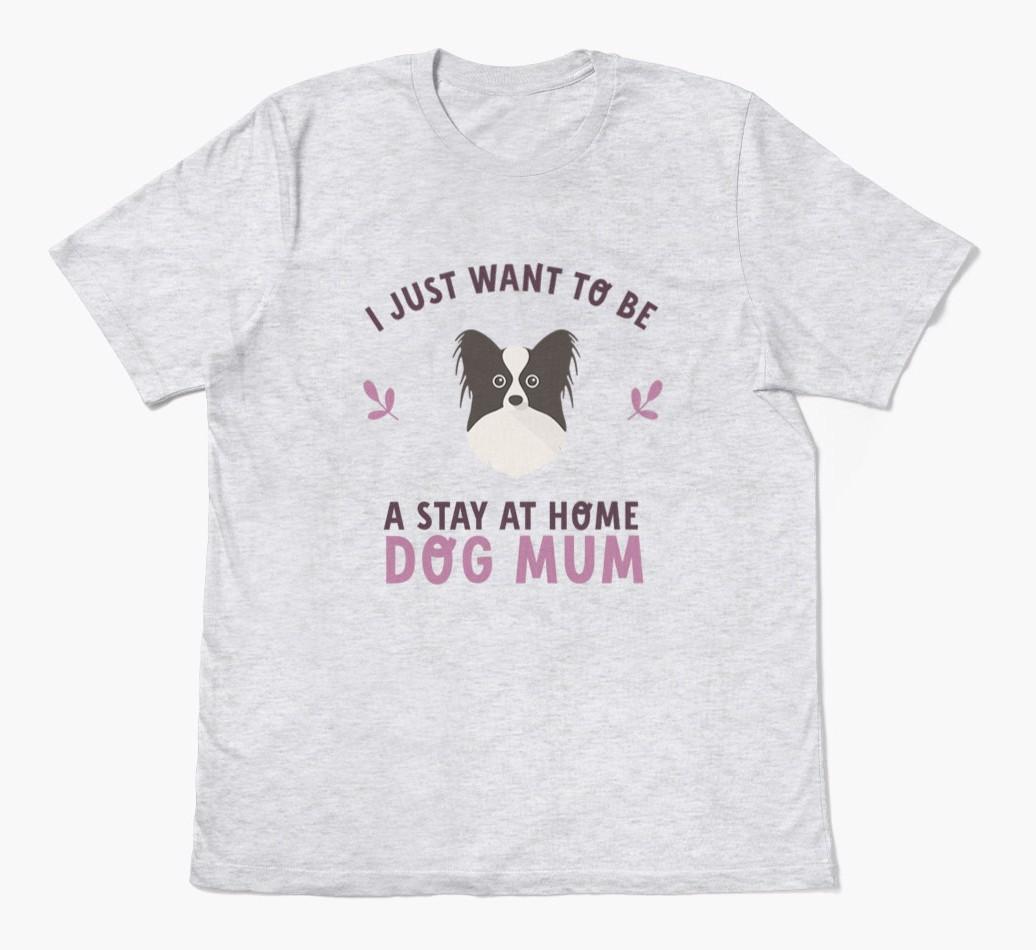 Stay at Home Dog Mum: Personalised {breedFullName} T-Shirt