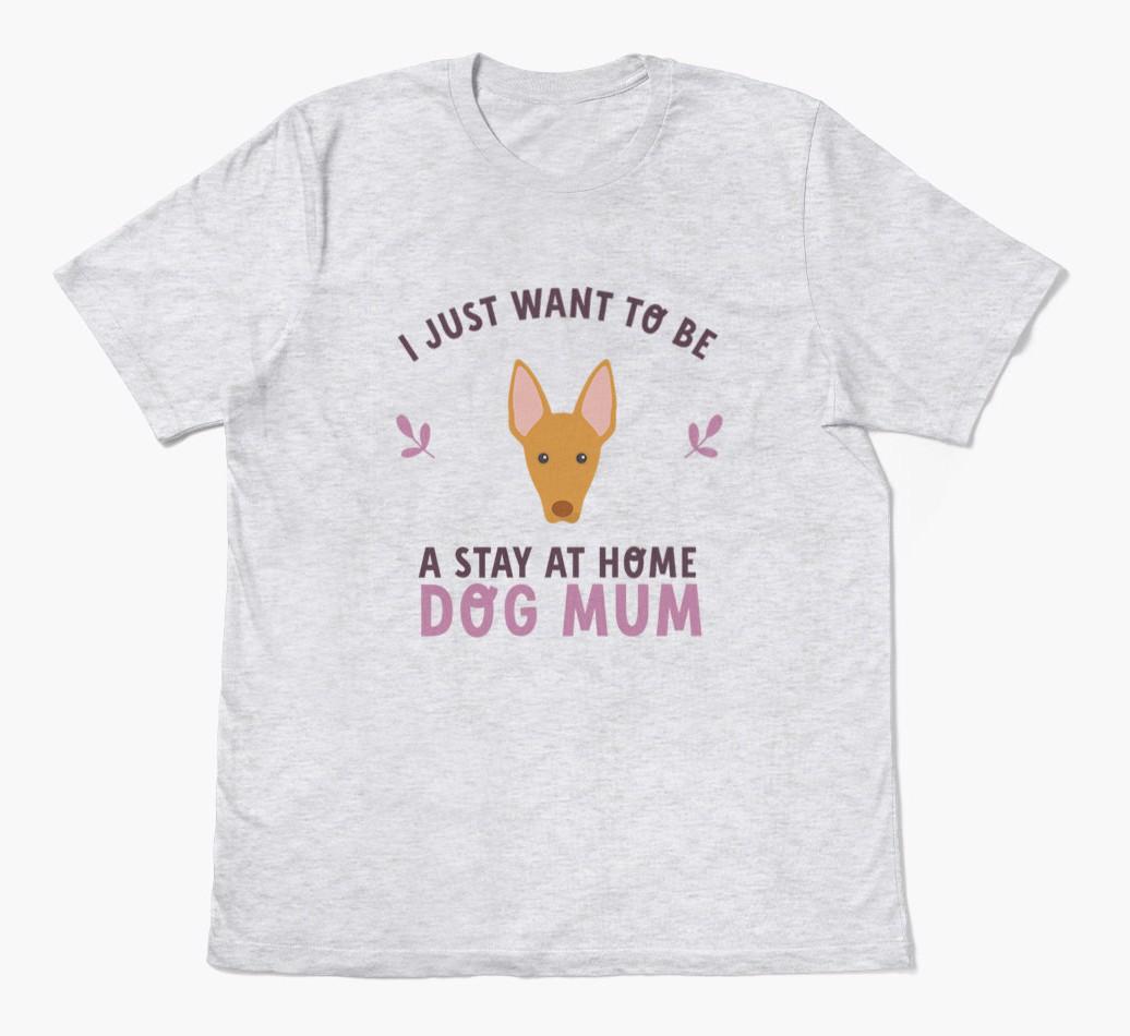 Stay at Home Dog Mum: Personalised {breedFullName} T-Shirt