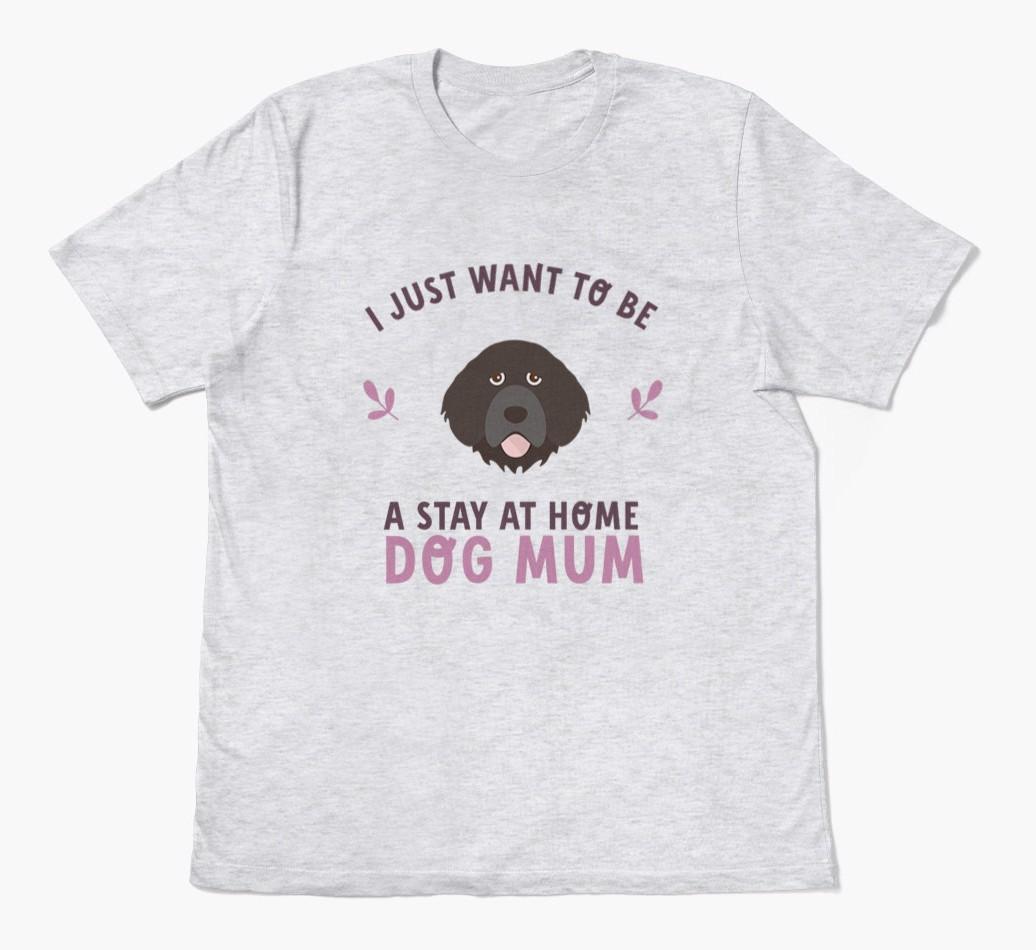 Stay at Home Dog Mum: Personalised {breedFullName} T-Shirt