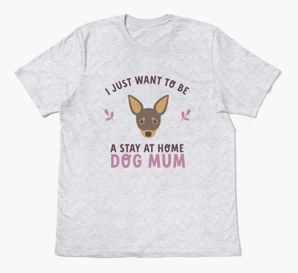 Stay at Home Dog Mum: Personalised {breedFullName} T-Shirt