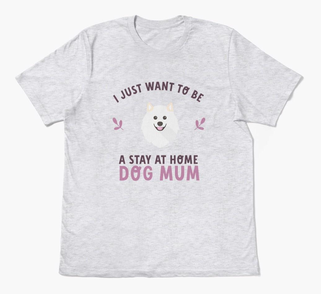 Stay at Home Dog Mum: Personalised {breedFullName} T-Shirt