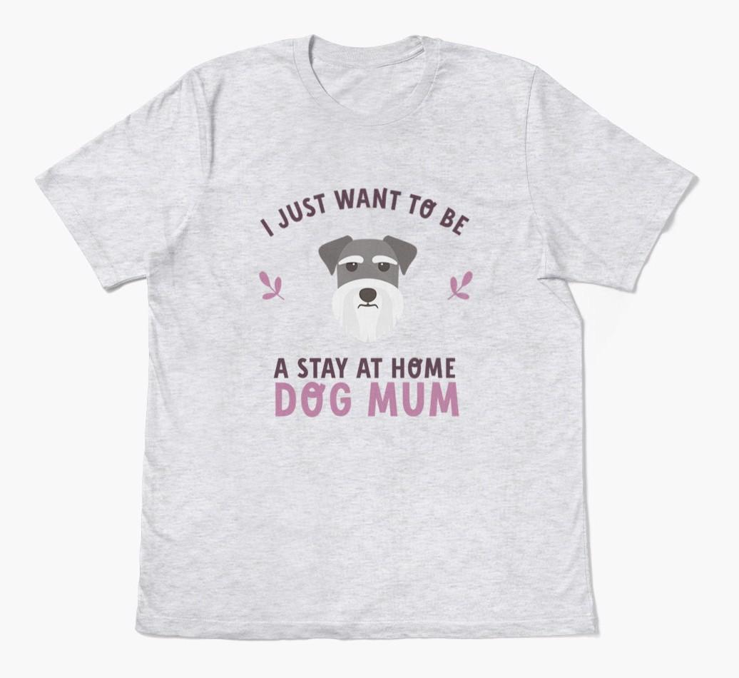 Stay at Home Dog Mum: Personalised {breedFullName} T-Shirt