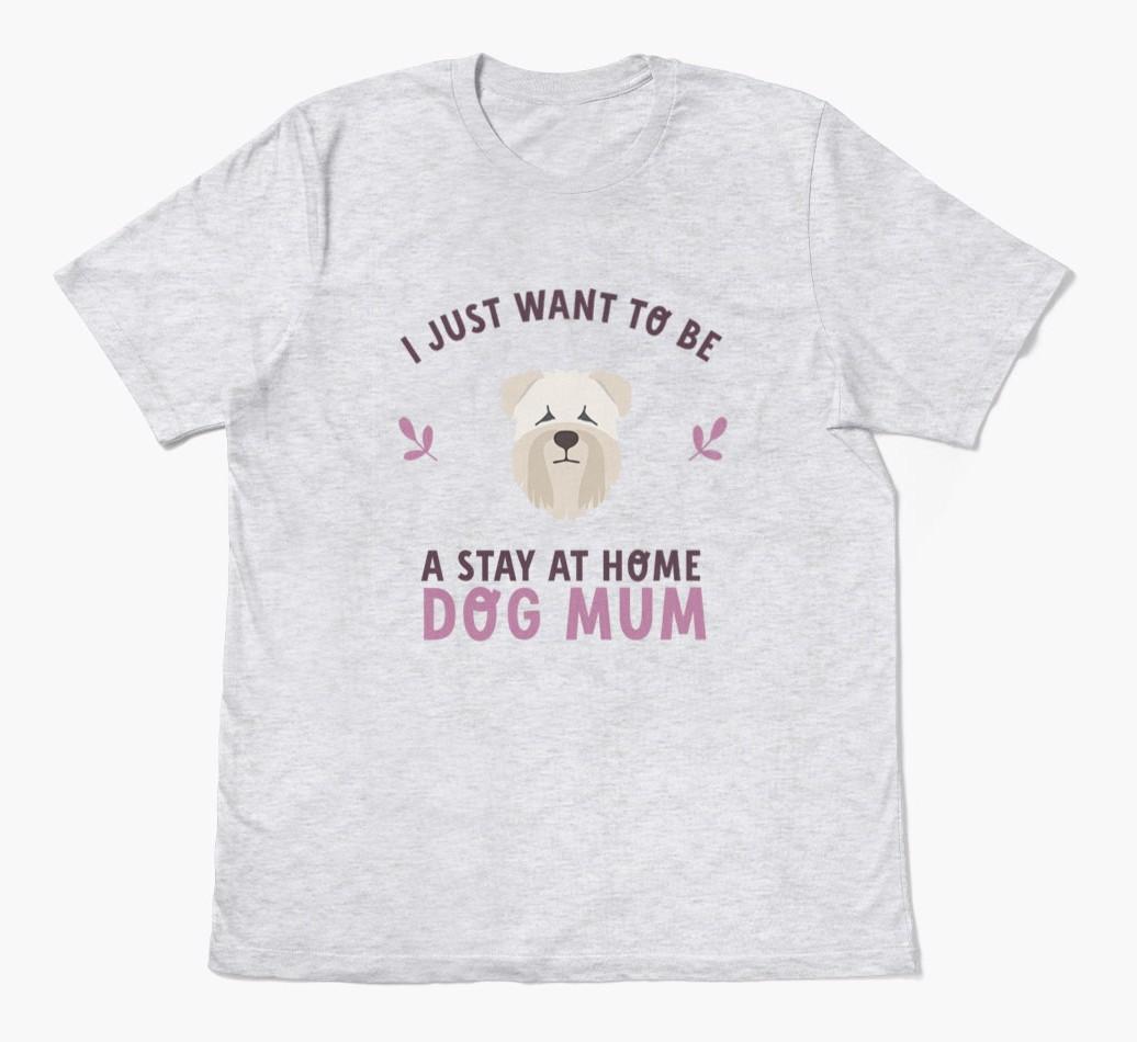 Stay at Home Dog Mum: Personalised {breedFullName} T-Shirt