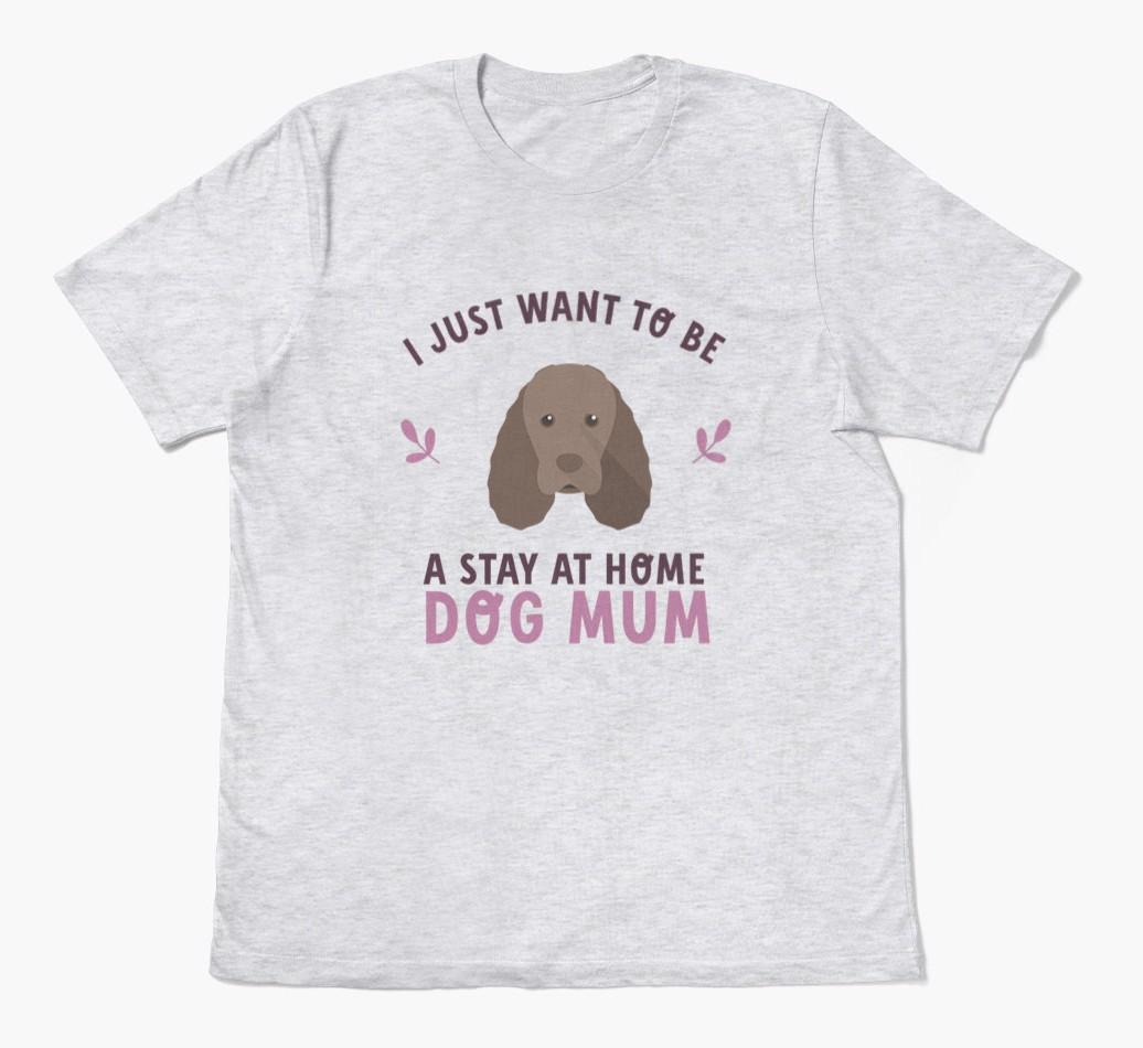 Stay at Home Dog Mum: Personalised {breedFullName} T-Shirt